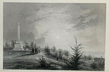 RURAL CEMETERIES: GREEN-WOOD + MOUNT AUBURN ILLUSTRATED - 1st 1847 GRAVEYARDS