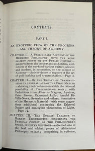 SUGGESTIVE INQUIRY INTO HERMETIC MYSTERY - Atwood, 1976 - ALCHEMY SPIRITS MAGICK