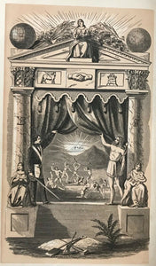 TRADITIONS OF FREEMASONRY - Pierson, 1st 1865 MASONIC RITUALS ANCIENT MYSTERIES