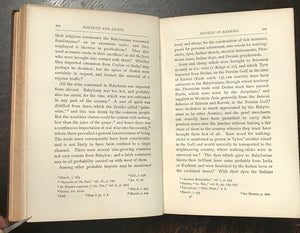 EGYPT AND BABYLON in SACRED PROFANE SOURCES - Rawlinson, 1st 1885 BIBLE HISTORY