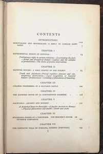 HAUNTED HOUSES - Flammarion, 1st 1924 - GHOSTS SPIRITS HAUNTINGS POLTERGEISTS