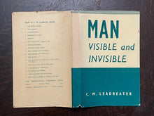 MAN VISIBLE AND INVISIBLE - Leadbeater, 1971 - PSYCHIC AURA COLOR IDENTIFICATION