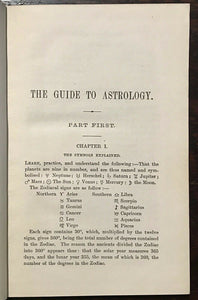 1911 RAPHAEL'S GUIDE TO ASTROLOGY - DIVINATION FATE FORTUNETELLING ZODIAC OCCULT