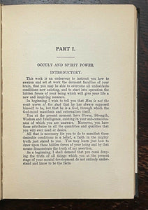 INDIA'S HOOD UNVEILED - De Laurence, 1st 1910 - CLAIRVOYANCE TELEPATHY OCCULT