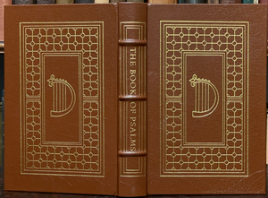 BOOK OF PSALMS, King James Version - Easton Press, 1960 - ILLUSTRATED Leather