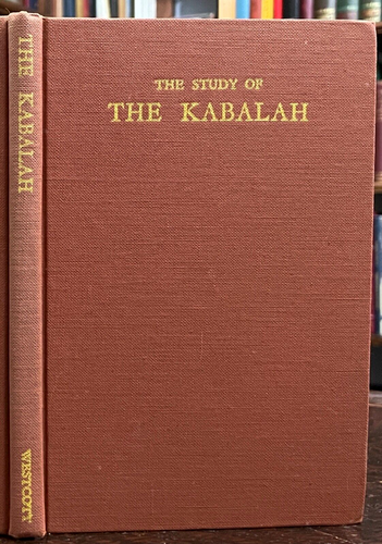 INTRODUCTION TO THE STUDY OF THE KABALAH - Westcott, 1940s - MAGICK OCCULT