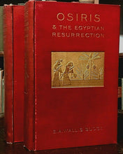 OSIRIS & THE EGYPTIAN RESURRECTION - Budge, 1st Ed 1911 - 2 Vols, MAGIC SPIRITS