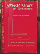 FREEMASONRY: ITS HIDDEN MEANING - Steinmetz, 1976 - ESOTERIC MYSTERIES MASONIC