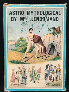 Vintage ASTRO MYTHOLOGICAL CARD GAME by MLLE LENORMAND, 1970