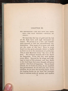 SHOULD WOMEN OBEY? - Ernest Loomis, 1st EDITION, 1900, Very Scarce MARRIAGE LOVE