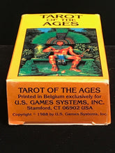 NEW SEALED ~ Vintage 1988 TAROT OF THE AGES ~ Belgium US Games Systems