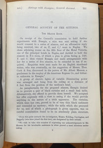 1909 SOCIETY FOR PSYCHICAL RESEARCH - SPIRITS SOUL AFTERLIFE PSYCHIC MEDIUMS