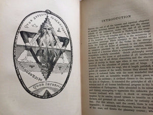 TRANSCENDENTAL MAGIC, by ELIPHAS LEVI, Preface by A.E. WAITE, 1st / 1st 1896