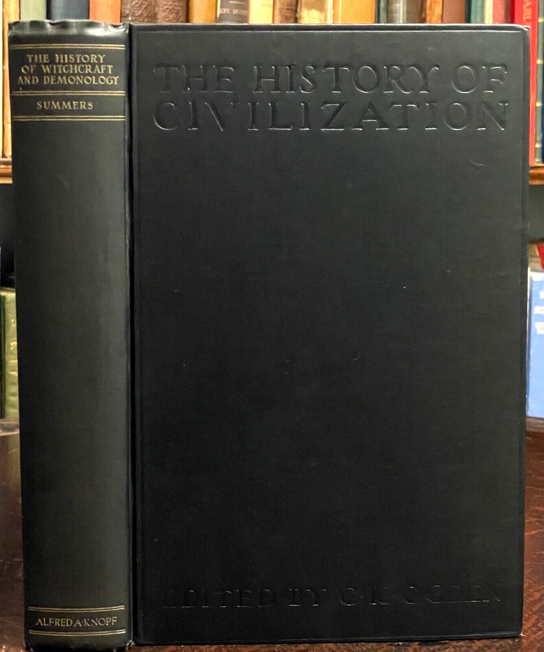 HISTORY OF WITCHCRAFT AND DEMONOLOGY - Summers, 1st 1926 - WITCHES DEMONS MAGICK