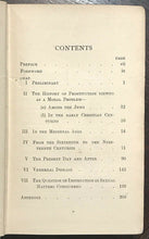 PROSTITUTION: MORAL BEARINGS - 1st, 1917 VENEREAL DISEASE SEX HISTORY PROSTITUTE