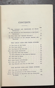 CELTIC MYTH & LEGEND - Squire, 1920 ANCIENT BRITONS DRUIDS MAGIC CELTS PAGANISM