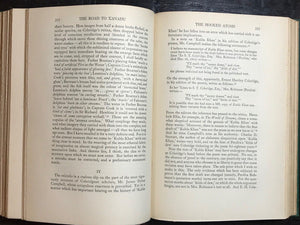 1927 - THE ROAD TO XANADU by JOHN LOWES, 1st/1st - COLERIDGE Poetry Analysis