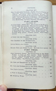 LIFE AND LABOR IN THE SPIRIT WORLD - 1887 SPIRITS SPIRITUALISM HEAVEN AFTERLIFE