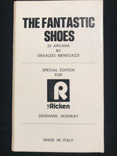 SIGNED - THE FANTASTIC SHOES TAROT - MENEGAZZI, LIMITED ED Tarot Cards - 1980
