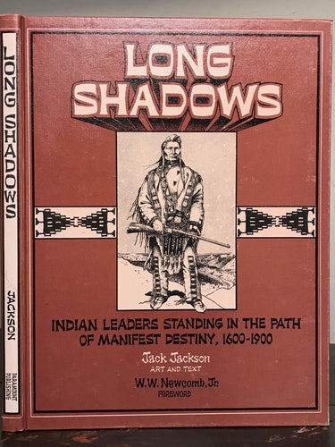 SIGNED LIMITED EDITION - LONG SHADOWS - JACK JACKSON, 1985 - AMERICAN INDIANS