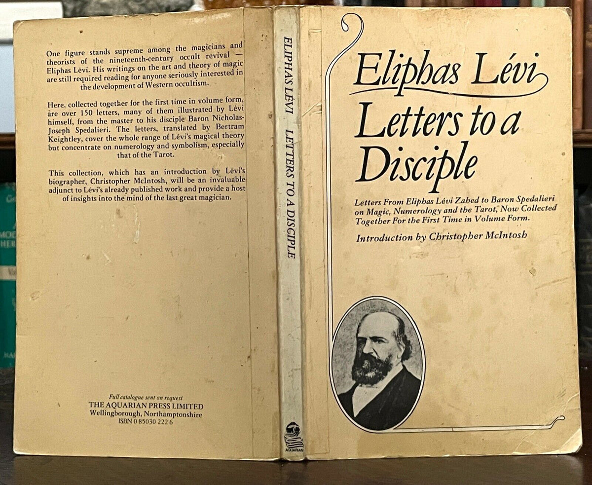 LETTERS TO A DISCIPLE - ELIPHAS LEVI, 1st 1980 - OCCULT MAGICK DIVINAT ...