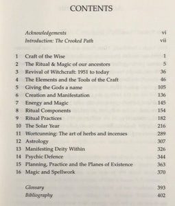 CRAFT OF THE WISE: PRACTICAL GUIDE TO PAGANISM AND WITCHCRAFT, Bramshaw GRIMOIRE