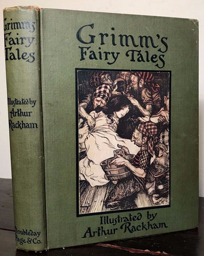 ARTHUR RACKHAM ~ GRIMM'S FAIRY TALES, 2nd Edition Illustrated, 1912