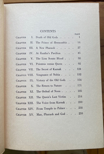 KING TUT-ANKH-AMEN: HIS ROMANTIC HISTORY - Bell, 1st 1923 - ANCIENT EGYPT