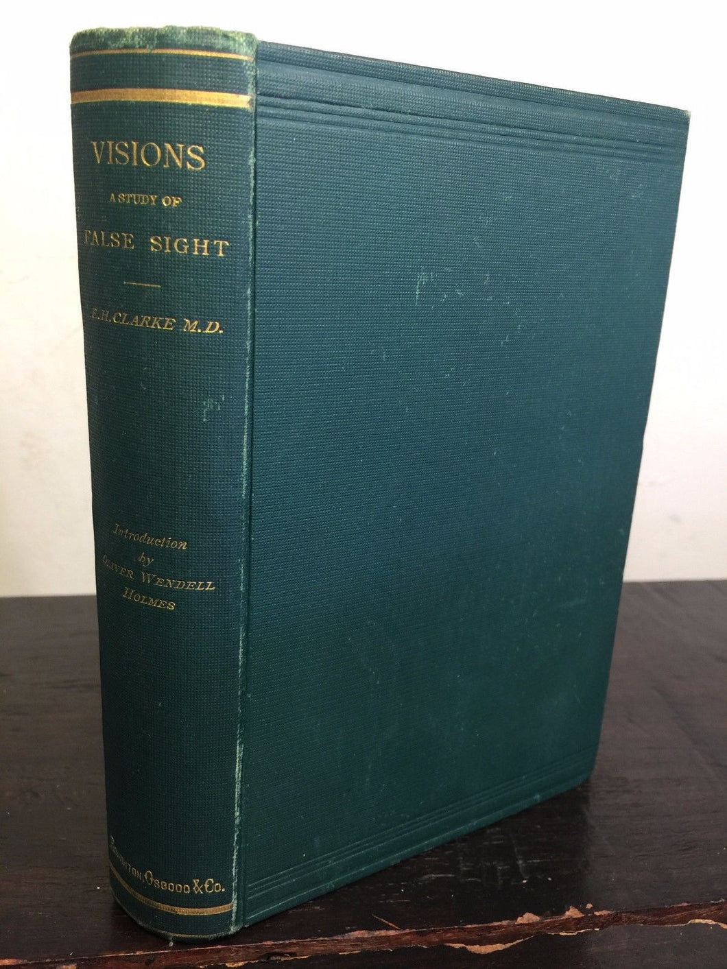 VISIONS: STUDY OF FALSE SIGHT PSEUDOPIA, E. Clarke 1st/1st 1878 Substance Abuse