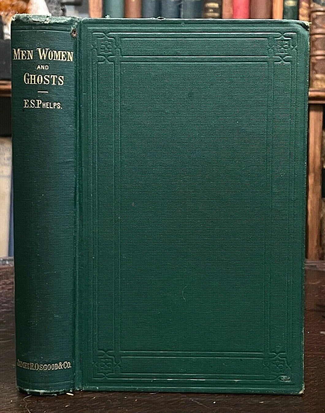 MEN, WOMEN, AND GHOSTS - 1873 SUPERNATURAL OCCULT GOTHIC FICTION FEMINISM