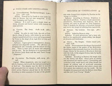 FIXED STARS & CONSTELLATIONS IN ASTROLOGY - Robson, 1931 - HOROSCOPE DIVINATION
