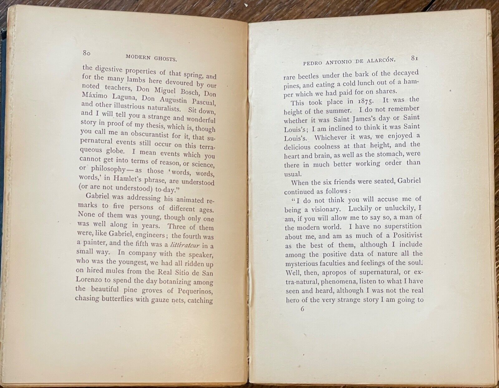 MODERN GHOSTS Curtis, 1st 1890 FAMOUS GHOST OCCULT LITERATURE STOR