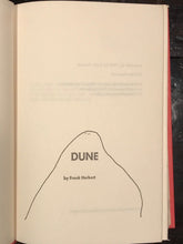 DUNE by Frank Herbert - First Book Club Edition, 1965