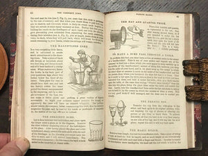 HOW TO AMUSE AN EVENING PARTY - Dick & Fitzgerald, 1st 1869 - GAMES MAGIC TRICKS