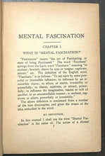 MENTAL FASCINATION - Atkinson, 1915 - NEW THOUGHT MIND POWER LAW OF ATTRACTION