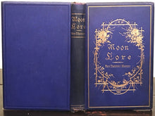 1885 - MOON LORE by Rev. Timothy Harley, 1st Ed, MOON LUNAR LEGENDS WORSHIP