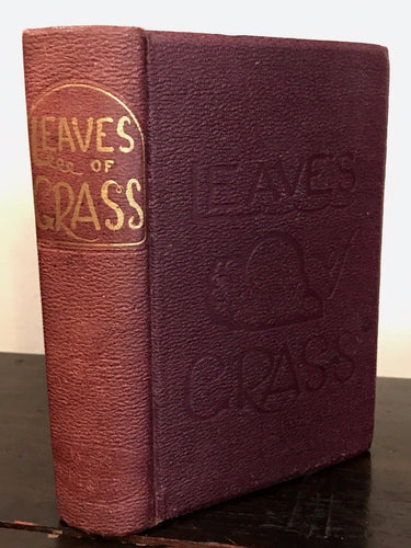 LEAVES OF GRASS, Walt Whitman CONTROVERSIAL 3rd Ed Pirate Copy BANNED BOOK 1860