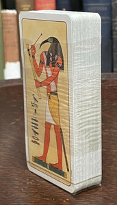 IBIS TAROT - JOSEF MACHYNKA, 1991 ANCIENT EGYPT DIVINATION TAROT CARDS DECK OOP