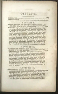 SPIRIT MANIFESTATIONS - Dods, 1st 1854 - NATURAL PHENOMENA GHOSTS APPARITIONS