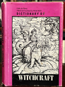 DICTIONARY OF WITCHCRAFT - De Plancy / Baskin, 1st 1965 - OCCULT WITCHES