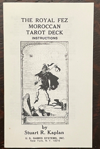ROYAL FEZ MOROCCAN TAROT DECK - DIVINATION - UNUSED Cards in ORIGINAL ORDER