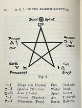 Q.B.L. OR THE BRIDE'S RECEPTION - Frater Achad, 1972 - KABBALAH, TREE OF LIFE