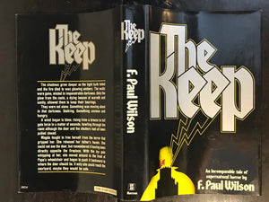 THE KEEP by F. PAUL WILSON - 1st/1st, 1981 HC/DJ - SUPERNATURAL HORROR NAZIS