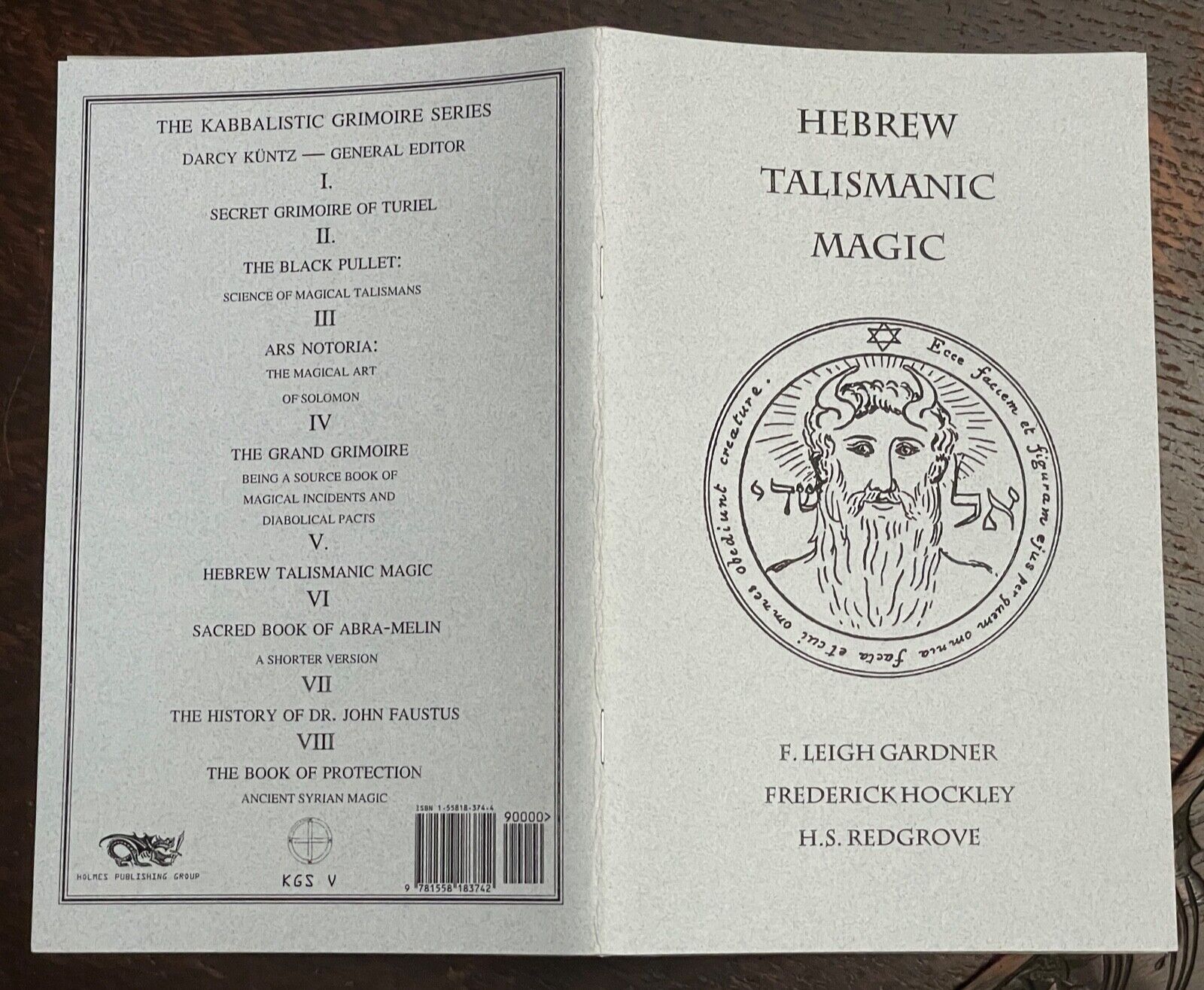Hebrew Magic Book HEBREW TALISMANIC MAGIC - 2006 - ANCIENT JEWISH OCCULT MAGICK ANGELS G ...