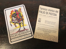 TAROCCO STORICO DEL PALIO DI PISTOIA - LIMITED ED Tarot Cards, 62/500, MINT 1985