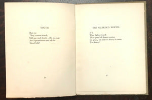 VERSE - Adelaide Crapsey, 1st 1915 - INVENTOR CINQUAIN FORM OF POETRY POEMS