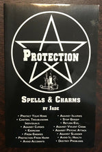 PROTECTION SPELLS & CHARMS - Jade, 1st Ed 1986 MAGICK WITCHCRAFT WICCA GRIMOIRE