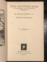 THE DIVINING ROD - Barrett - 1st Ed, 1926 - DOWSING, DIVINATION, WATER DIVINING