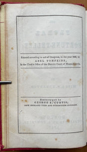 FLORAL FORTUNE TELLER - Edgarton, 1847 - DIVINATION PROPHECY BY FLOWERS