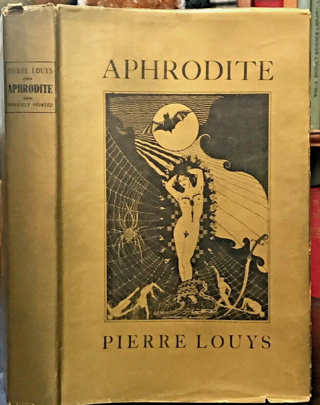 APHRODITE - Pierre Louys, 1925 Limited Edition ART DECO COURTESAN ILLUSTRATIONS